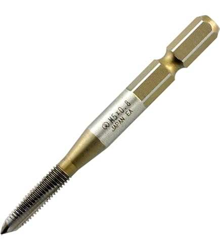 ハンドタップ　M4 Amazon.co.jp: ハンドタップ M4 逆ネジ (左) 4mm (M4 0.7 HSS